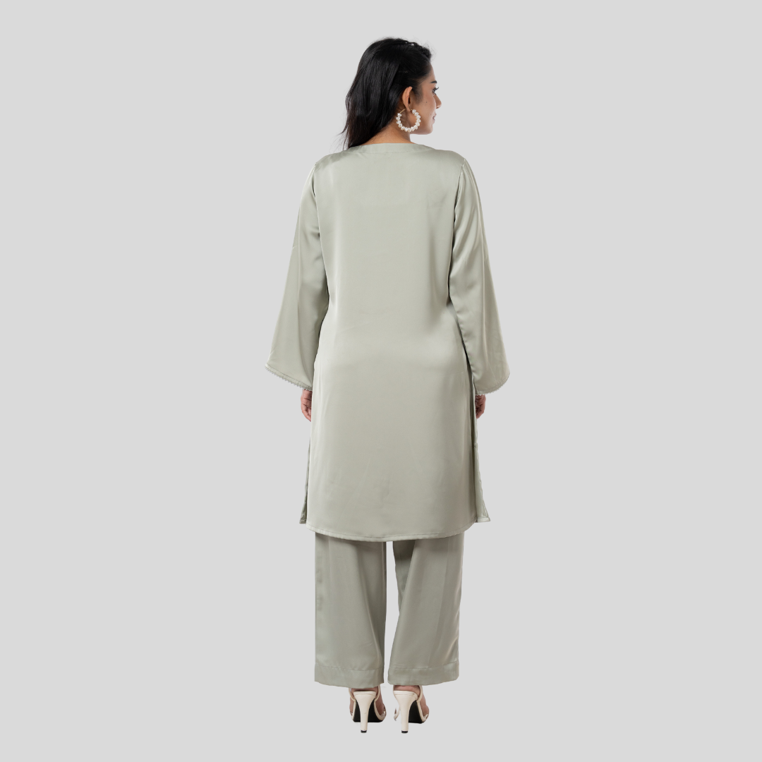 AOP Pearl Co-ord Shatin Grey