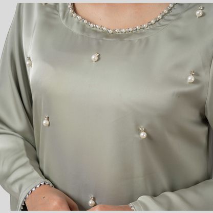AOP Pearl Co-ord Shatin Grey