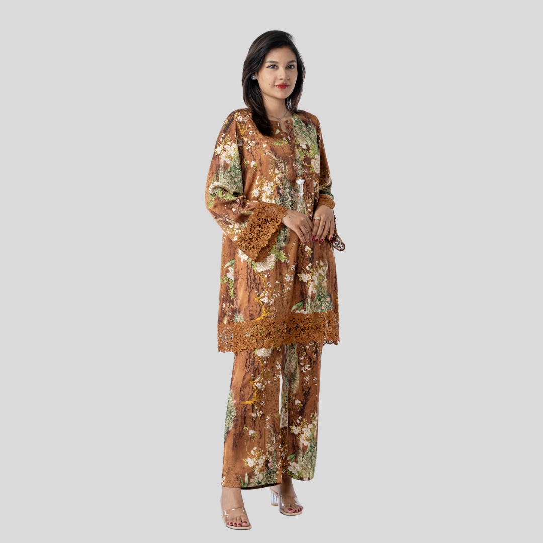 AOP RYN Co-ord Beige