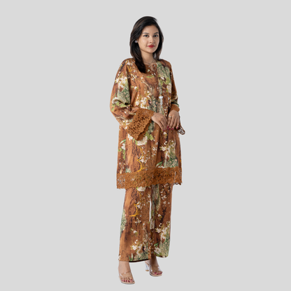 AOP RYN Co-ord Beige