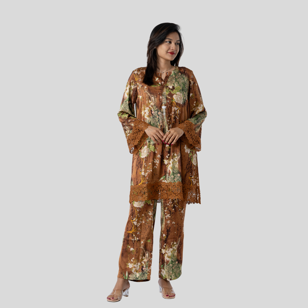 AOP RYN Co-ord Beige