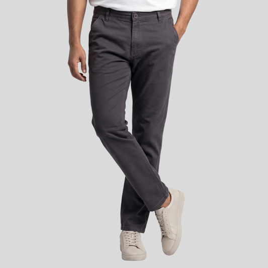 Premium Chino Charcoal Grey