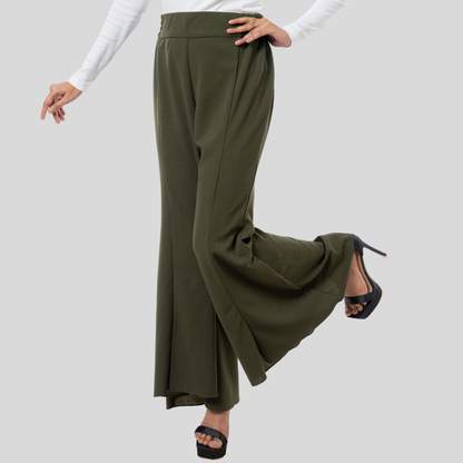 Bell Bottom Pant Olive