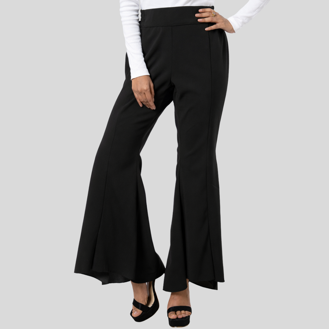 Bell Bottom Pant Black