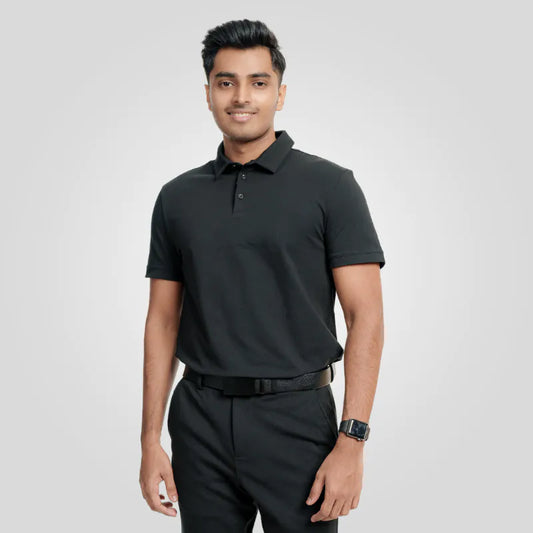 Men's Executive Polo Black