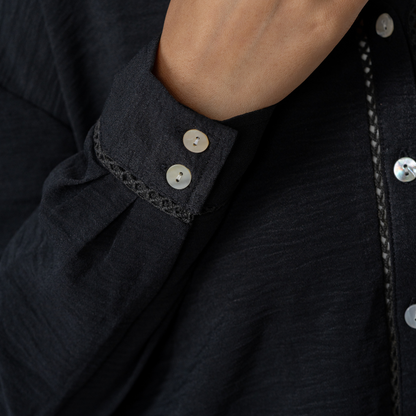 CTN Crepe Co-ord Black