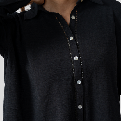 CTN Crepe Co-ord Black