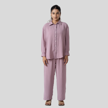 CTN Crepe Co-ord Peach