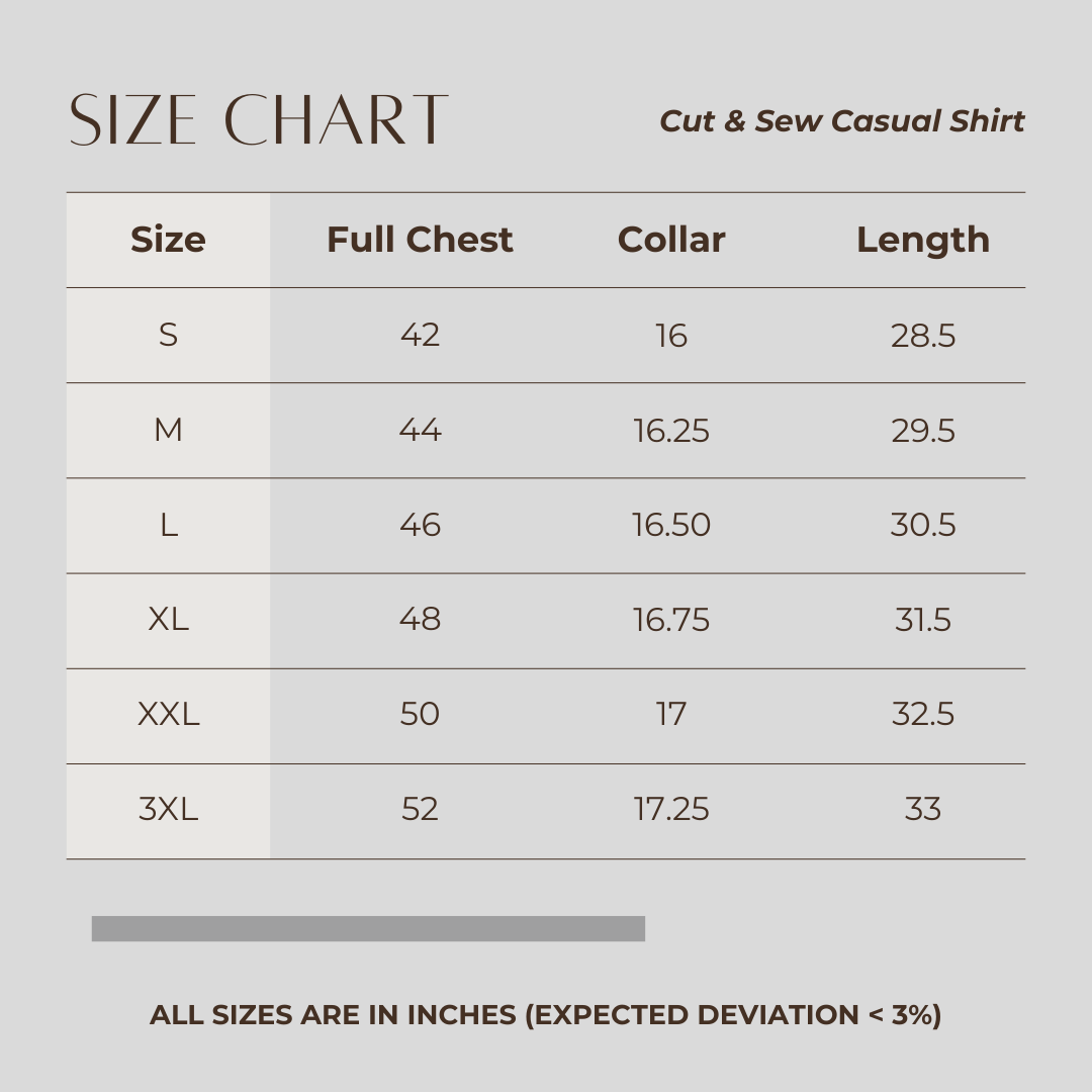 Cut & Sew Casual Shirt Sky