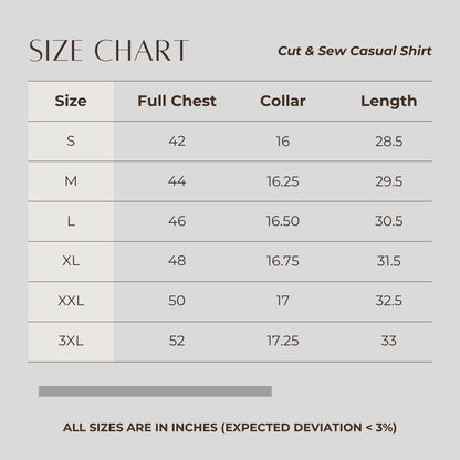 Cut & Sew Casual Shirt Sky