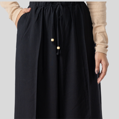 CVC Wide Leg Pant Black