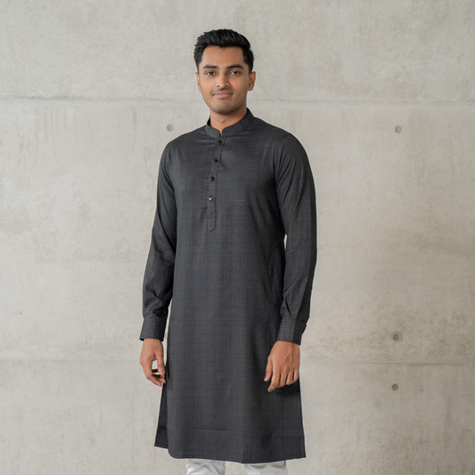 Men's Magnet Panjabi 02 Black