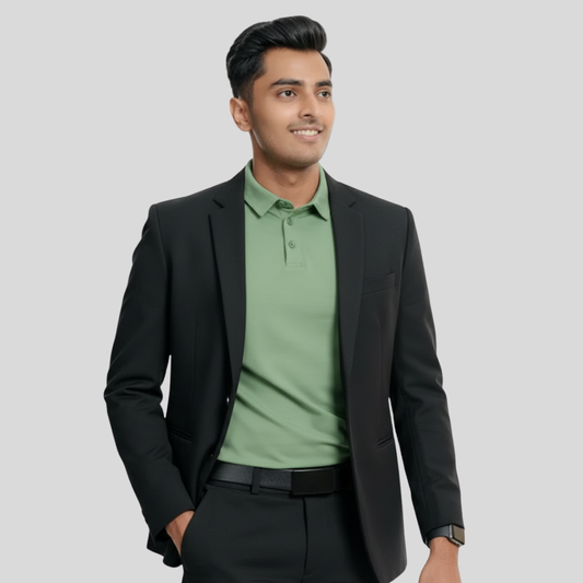 Men's Executive Polo Green