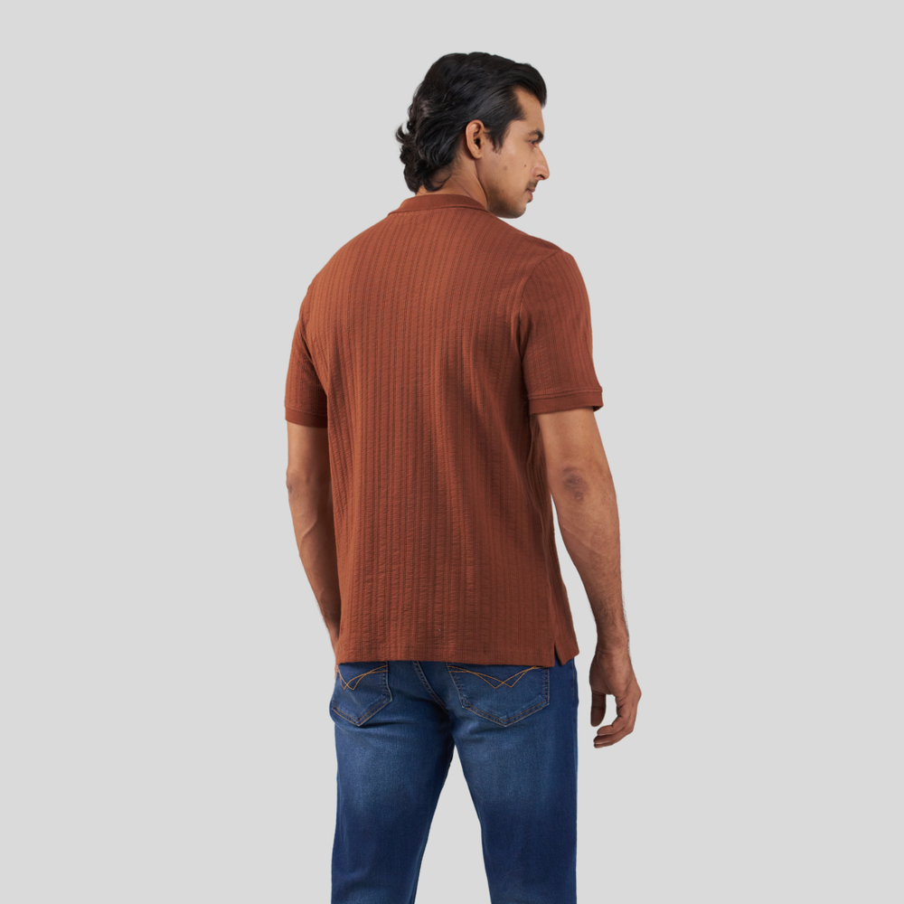 Design V Polo Brunette