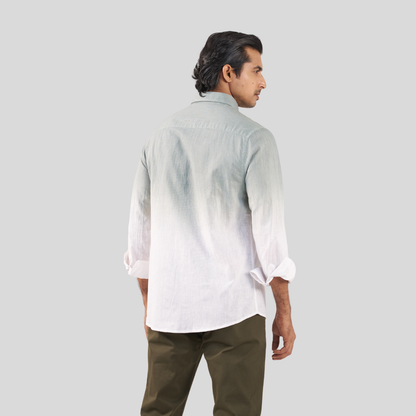 Men's Casual Shirt W & Olive