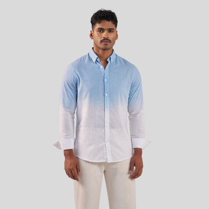 Men's Casual Shirt W & Sky