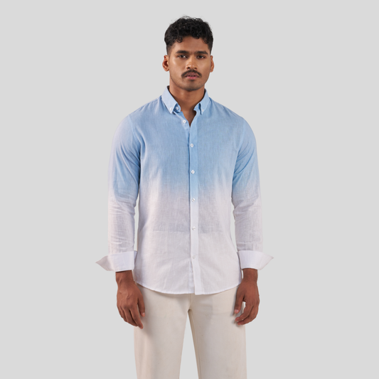 Men's Casual Shirt W & Sky