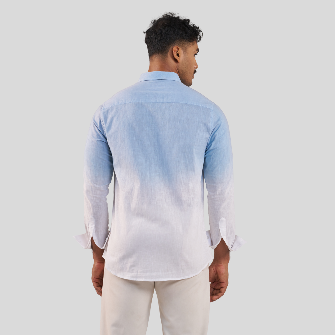 Men's Casual Shirt W & Sky