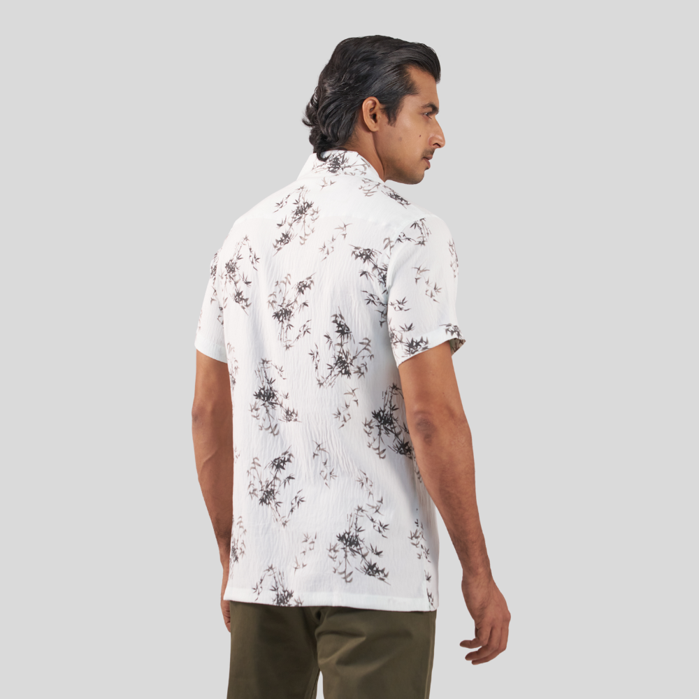 Men's Cuban Shirt Frosted Mint