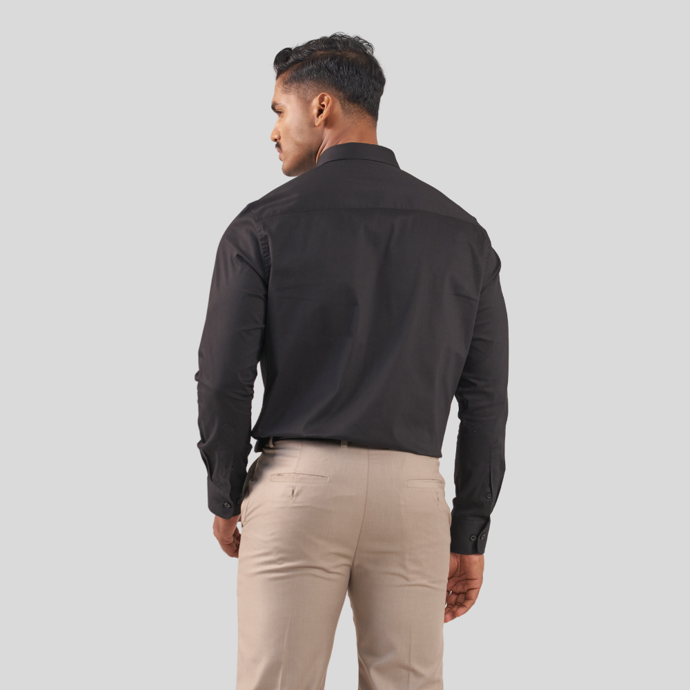 Men's Formal Shirt Black