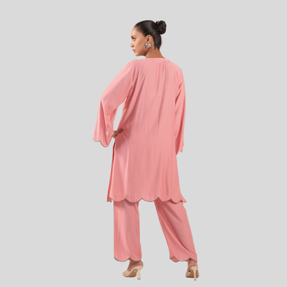 EMB Co-Ord Rose Tint