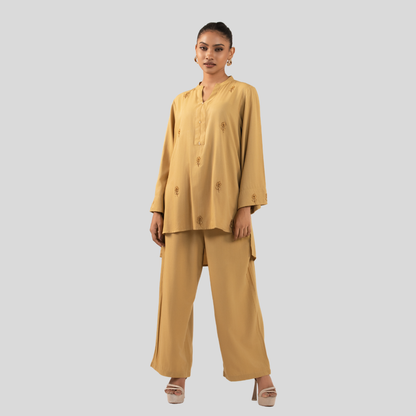 Karchupi Co-Ord M Yellow