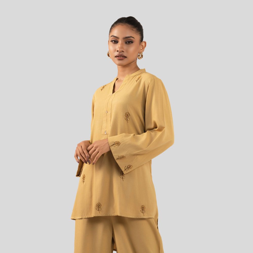 Karchupi Co-Ord M Yellow