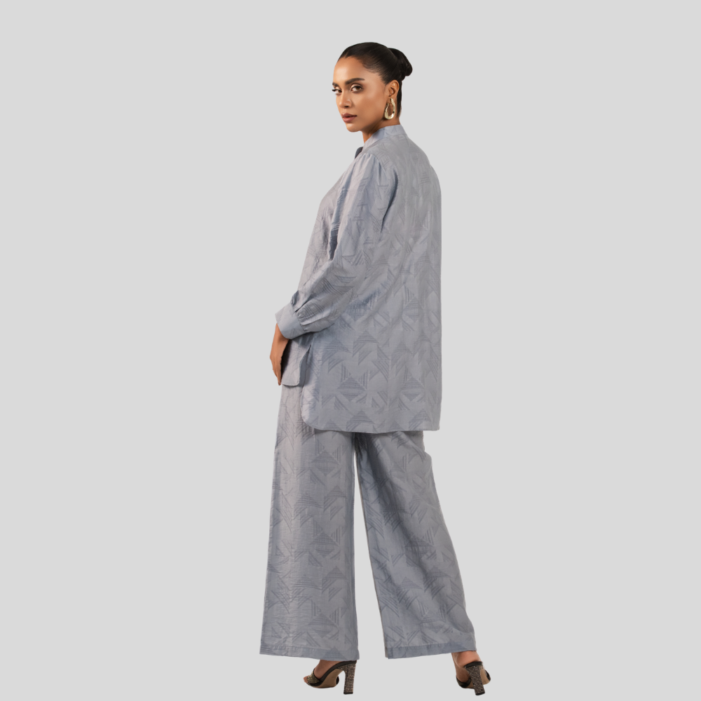 Jacquard Co-Ord Glaucous
