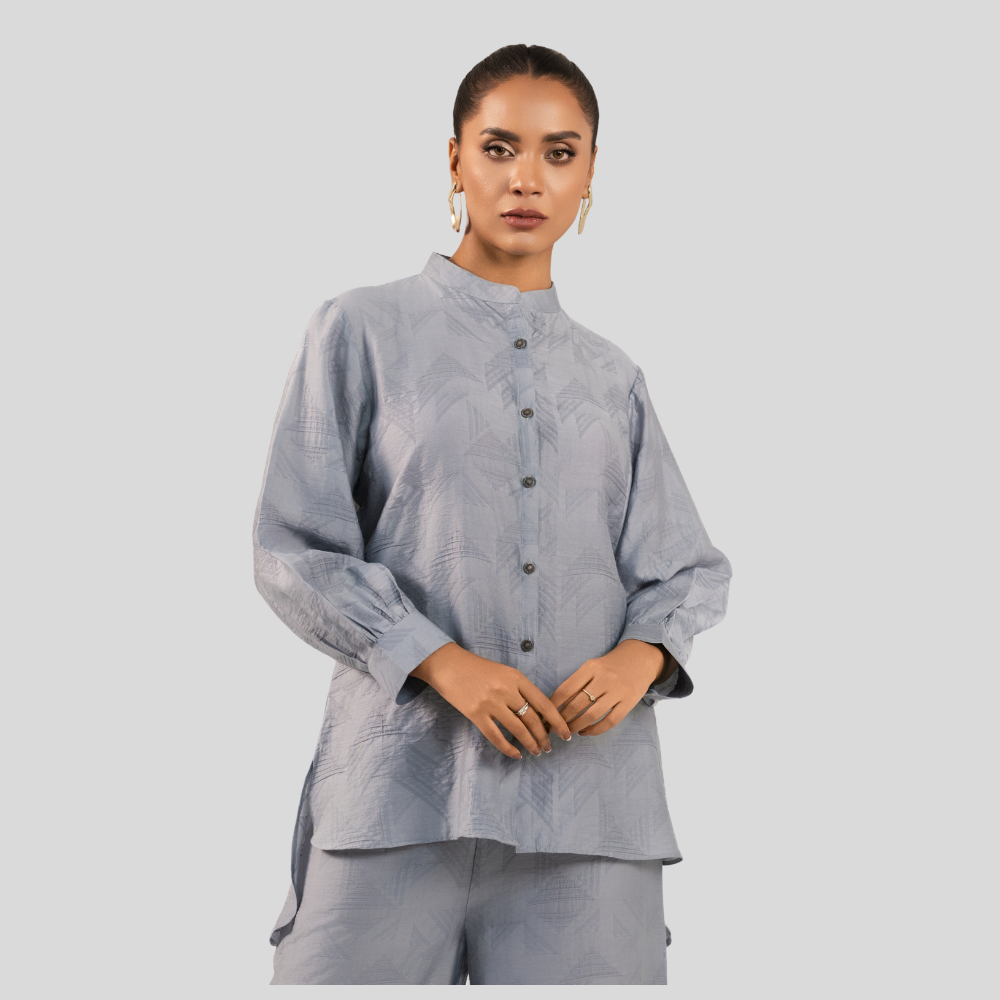 Jacquard Co-Ord Glaucous