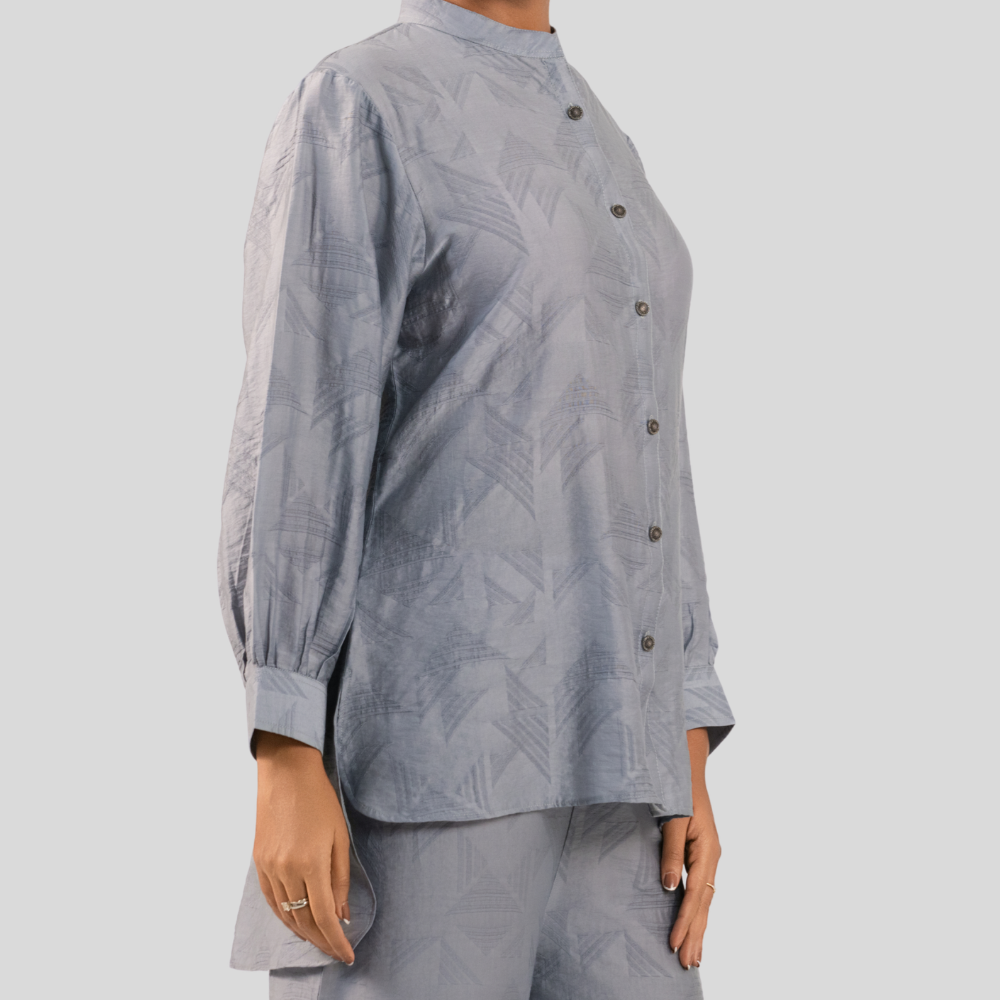 Jacquard Co-Ord Glaucous