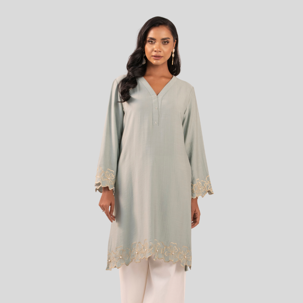 EMB Kurti Mint