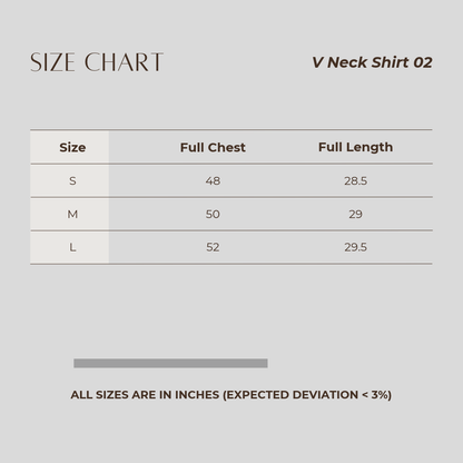 V Neck Shirt 02 Mint Ash