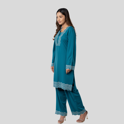 EMB Co-Ord Teal
