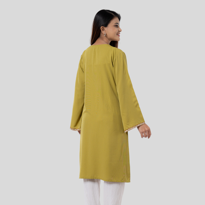 EMB Kurti D.Pear