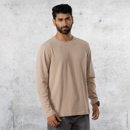 Essential Full Tee Light Beige