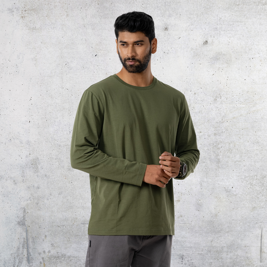 Essential Full Tee D Olive