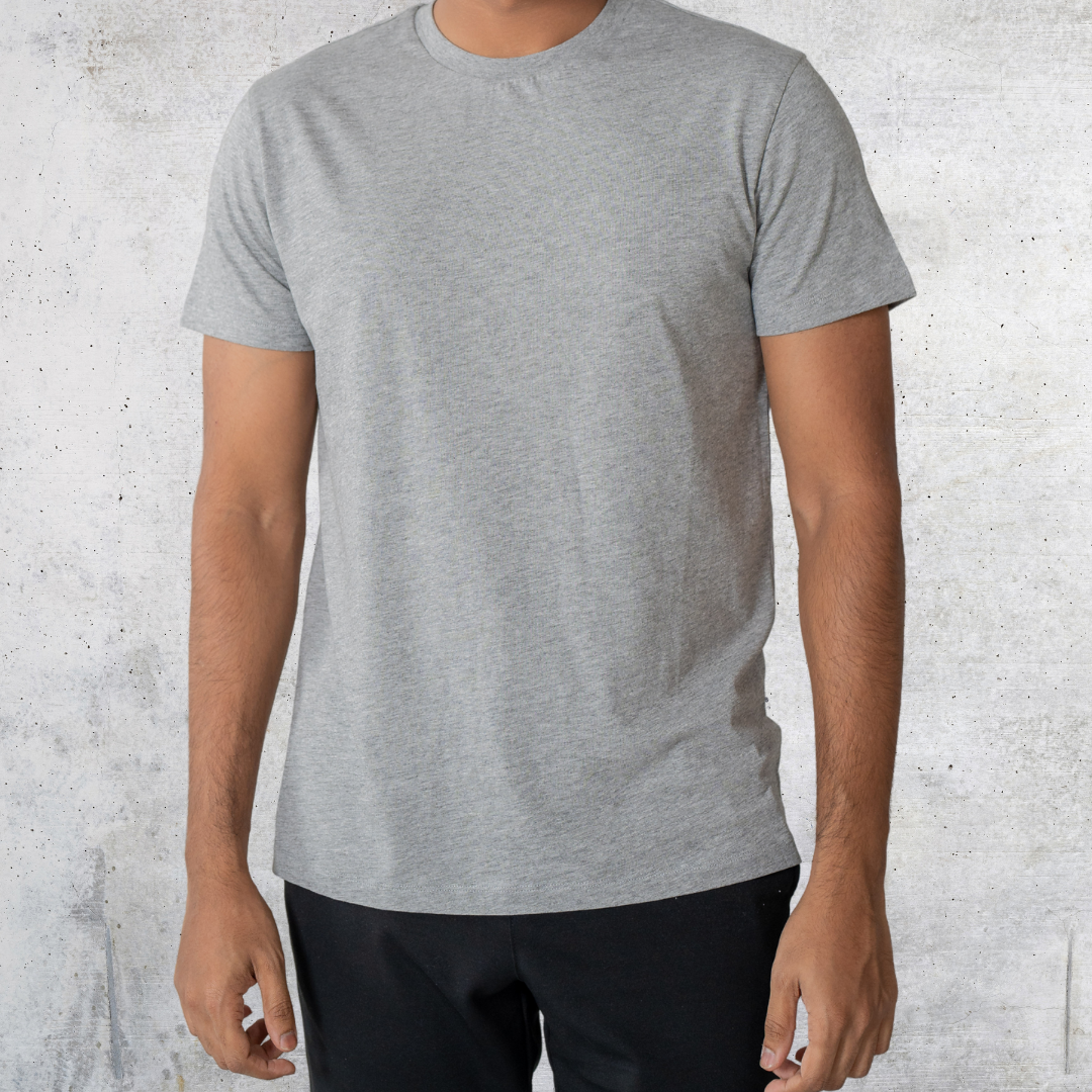 Essential Tee Grey Melange