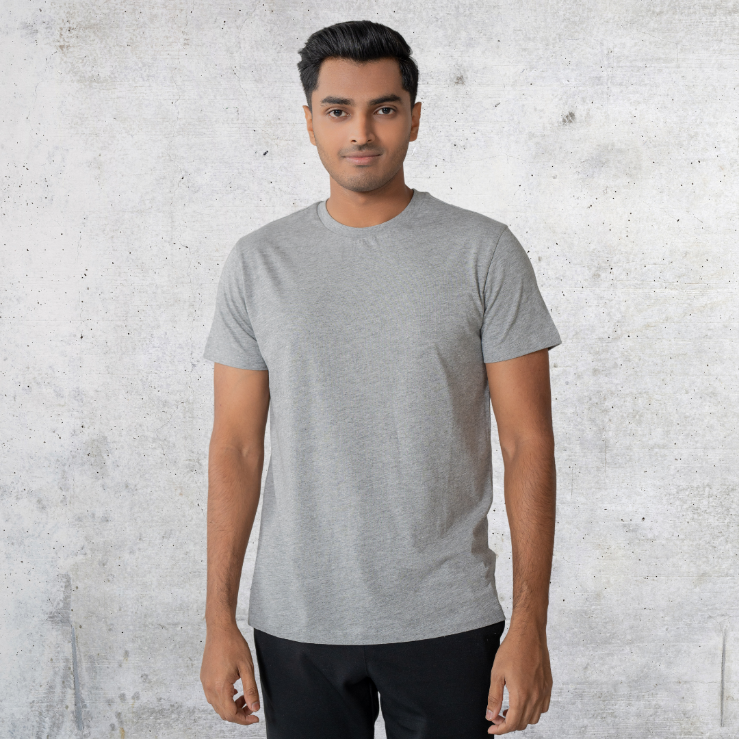 Essential Tee Grey Melange