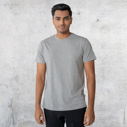 Essential Tee Grey Melange