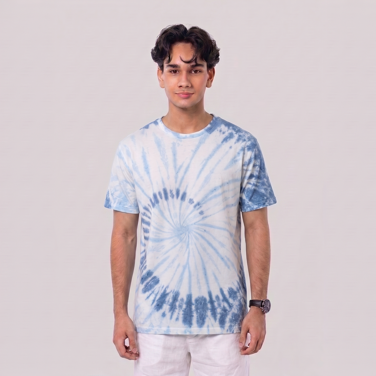 Everyday TD Tee Sky & Navy