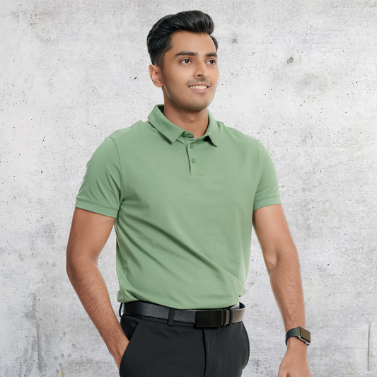 Men's Executive Polo Green