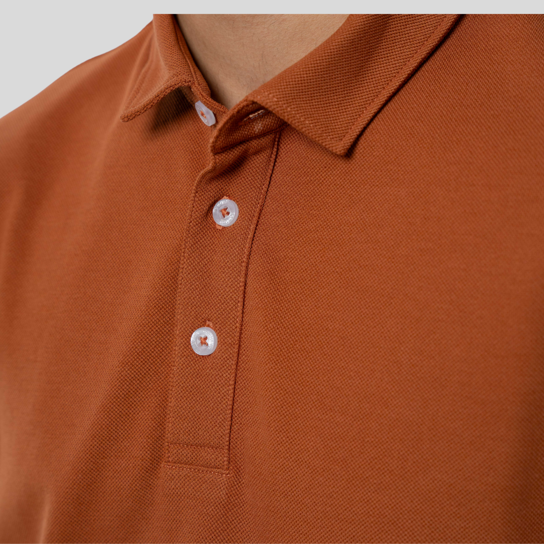 Executive PK Polo Mocha Bisque