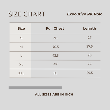 Executive PK Polo Tawny Port