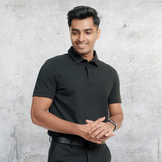 Men's Executive Polo Black