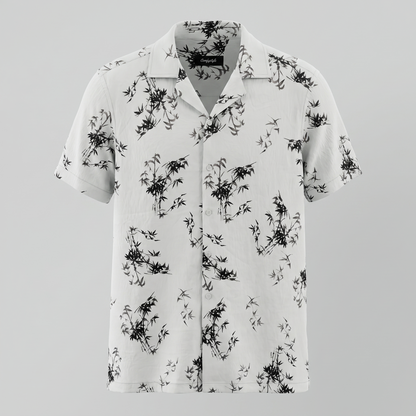 Cuban Shirt E-27MCS015 Frosted Mint