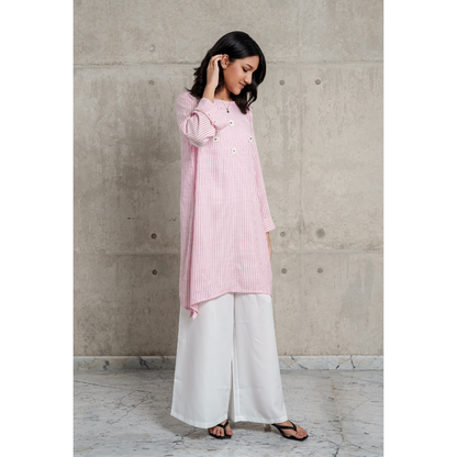 Garden Kurti (Pink)