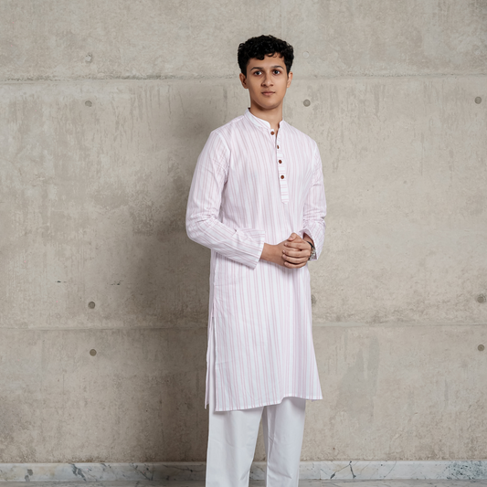 Men's Casual Panjabi Y/D (W&P)