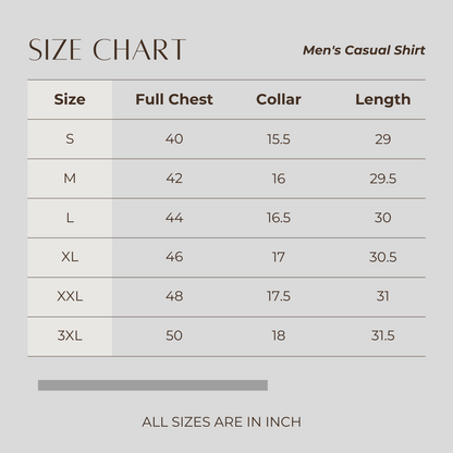 Men's Casual Shirt Black