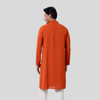 Men's Classic Panjabi Brick