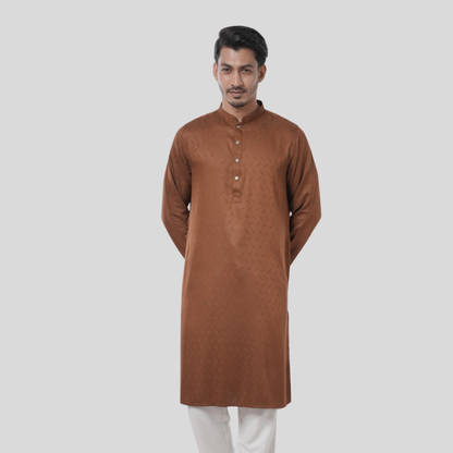 Men's Classic ST Panjabi Chestnut Brown